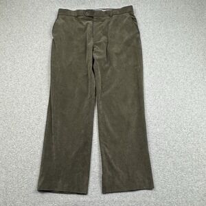 BALLIN Comfort-EZE Relaxed Fit Pants Mens 38x30 (36x29) Textured Trousers Preppy